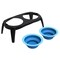 Pet Adobe Elevated Pet Bowls with Non-Slip Stand for Food and Water, Dogs / Cats 16-ounce Each, Blue 888442ELC - alternate 6